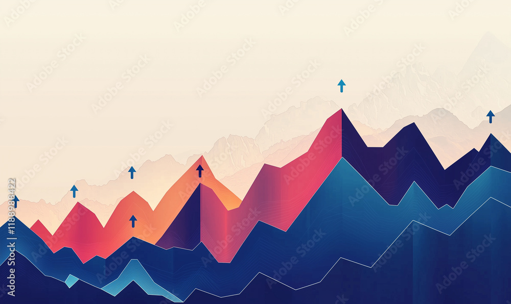 Aufkleber data analytics event showcasing business strategies financial statistics and marketing insights in b