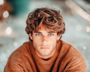 Classic Senior Portrait Photography Timeless Studio Pose, Neutral Background A sophisticated and elegant senior picture capturing the essence of youth Traditional senior portrait with a classic pose