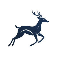 Dear vector illustration with white background