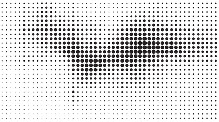 Vector abstract gradient halftone dots background Pop art template texture