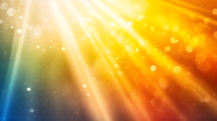 Obraz premium Cheerful Soft Rainbow Gradient Background with Photorealistic Detail