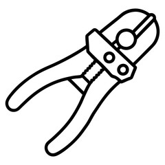 pliers isolated on white