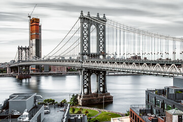 Manhattan Bridge at Dumbo Brooklyn, New York