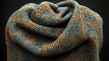 Fototapeta premium Timeless Grey Plaid Design, High Quality, Photorealistic Texture