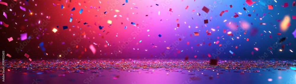 Poster vibrant abstract background with colorful shapes and patterns for creative design projects and prese