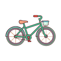 Fototapeta premium bicycle vector icon, bicycle vector illustration - simple illustration of bicycle, perfect for logos,and bicycle -themed designs.