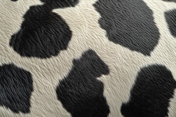 Black and White Cow Skin Texture. Cow Skin Texture. Close-Up of Cow Skin. Cowhide Texture. Pattern of Cow Skin. Detailed Cow Skin Texture. Black and White Cowhide. Natural Cow Skin Surface.	