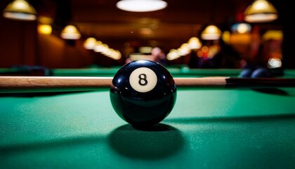 Billiards is a game of patience and precision.  