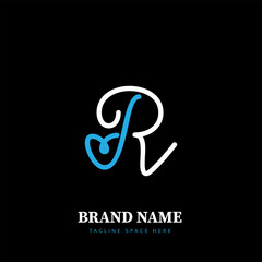 R mark. patent trademark r circle icon set. registered R pictogram.
