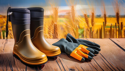 special dielectric rubber boots and gloves designed to work with high voltage high voltage protective insulating shoes
