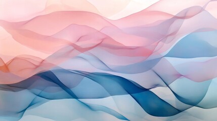 Obraz premium Translucent Gradient Polygons in Modern Abstract Style with Soft Shadows