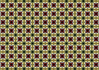 Vintage flower pattern, little style art of flower, repeat pattern, flower wallpaper