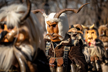 Masquerade festival in Sofia, Bulgaria
