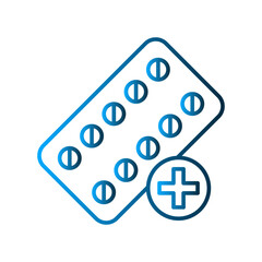 Medical icon design template