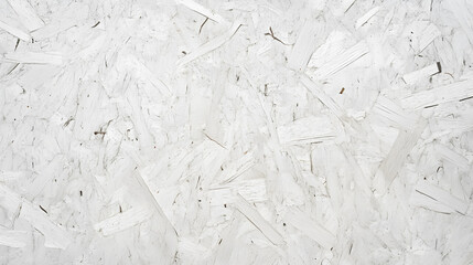 A particle-pressed wood panel (OSB) texture in light cream and gray tones.