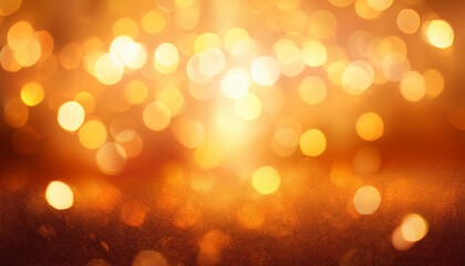 Obraz premium abstract sunny bokeh on orange history