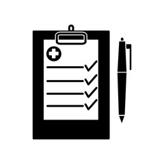 Medical icon design template