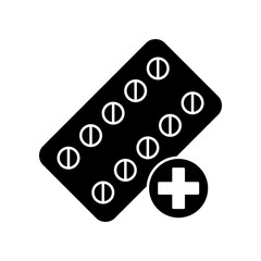 Medical icon design template