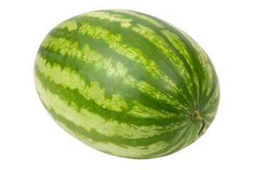 Una sandia aislada