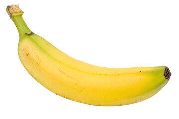 Un plátano aislado