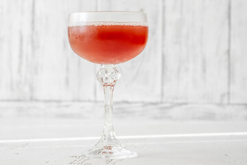 Glass of Floral Daiquiri