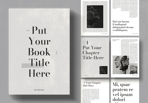 Book Layout Design Template