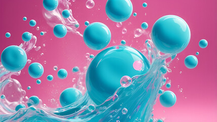Fototapeta premium water drops background