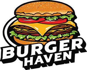 Fast food hamburger