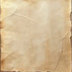 old paper with creases and burnt edges