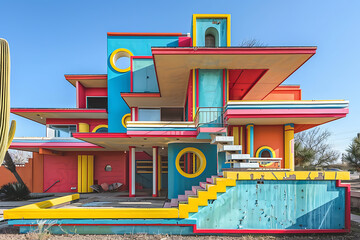 postmodern architecture, postmodern architecture features a mix of styles, vibrant colors, and ironic nods, mirroring the splintering of contemporary society