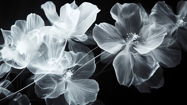 Flower photogram 
