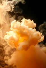 abstract background with smoke