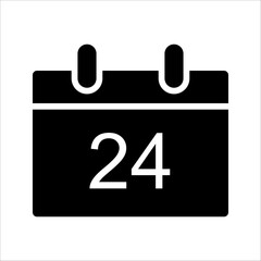 Calendar icons collection 1, 2, 3, 4, 5, 6, 7, 8, 9, 10, 11, 12, 13, 14, 15, 16, 17, 18, 19, 20, 21, 22, 23, 24, 25, 26, 27, 28, 29, 30. All days of yea. Vector illustration