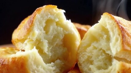 Camera captures hash brown cracked crust