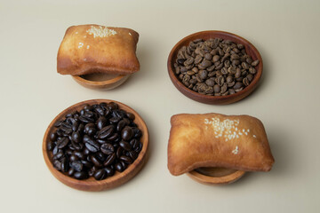 High-quality images featuring roasted coffee beans, steaming cups of coffee, and elegant coffee...