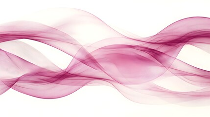 Soft Pink and Purple Gradient Wave Effect in High-Resolution Images