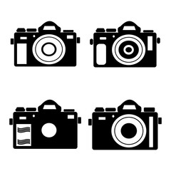 silhouette camera bundle,silhouette camera vector set,silhouette camera,digital silhouette camera,Camera silhouette vector bundle