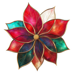 Fototapeta premium Stunning floral design art abstract concept vibrant colors artistic environment close-up viewpoint