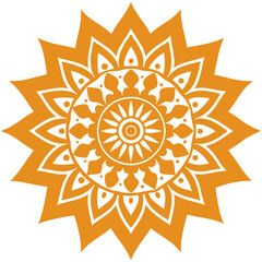 abstract sun symbol