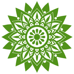 abstract floral design