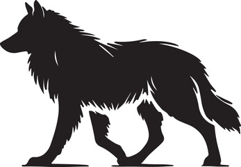 wolf vector illustration