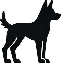 dog Vector silhouette