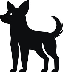 dog Vector silhouette