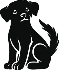 dog Vector silhouette