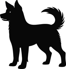 dog Vector silhouette