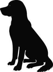 dog Vector silhouette