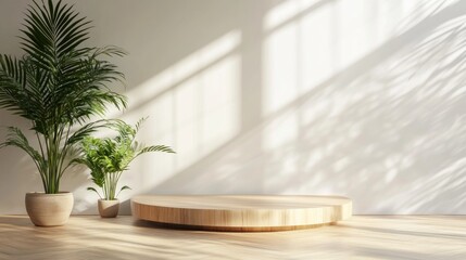 Fototapeta premium Modern Minimalist Interior Scene
