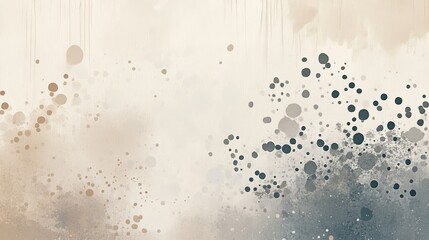 Serene Minimalism: Abstract Dotted Texture in Calming Gradients