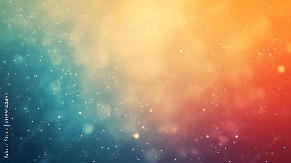 Aufkleber retro gradient background with a grainy texture
