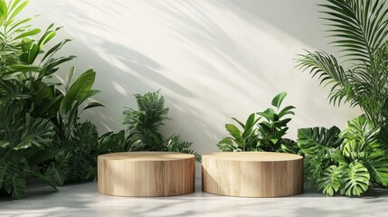 Fototapeta premium Nature-Inspired Modern Interior